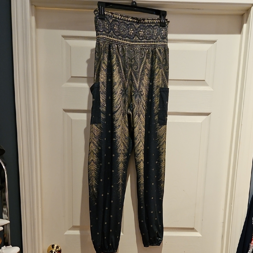 Elegant Women's Silky Dress Jogger Pants